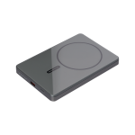 Внешний аккумулятор Оникс PD (Onyx PD) 5000mAh с функцией беспроводной зарядки 15W, серый