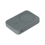 Внешний аккумулятор Юнион PD (Union PD) 10000mAh с функцией беспроводной зарядки 15W, серый