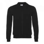 Толстовка  унисекс STAN на молнии футер без начёса 245,65N, Чёрный (20) (46/S)