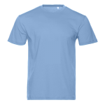 Футболка унисекс STAN, хлопок 150, 51, Небесно-голубой (77) (58/4XL)