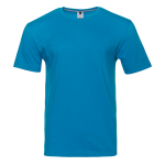 Футболка унисекс без бокового шва STAN хлопок 160, 02, Лазурный (40) (48/M)