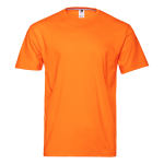 Футболка унисекс без бокового шва STAN хлопок 160, 02, Оранжевый (28) (46/S)