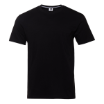 Футболка унисекс без бокового шва STAN хлопок 160, 02, Чёрный (20) (46/S)