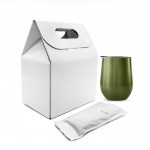 Набор Coffee Box с кофером металлик CO12m хаки