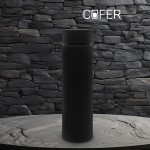 Термос Reactor софт-тач с датчиком температуры черный