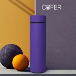 Термос Reactor софт-тач с датчиком температуры фиолетовый