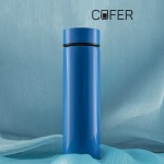 Термос Reactor с датчиком температуры голубой