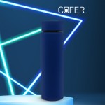 Термос Reactor софт-тач с датчиком температуры синий