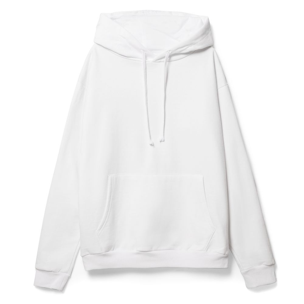 Худи унисекс Tuloksa 280, белое, размер M