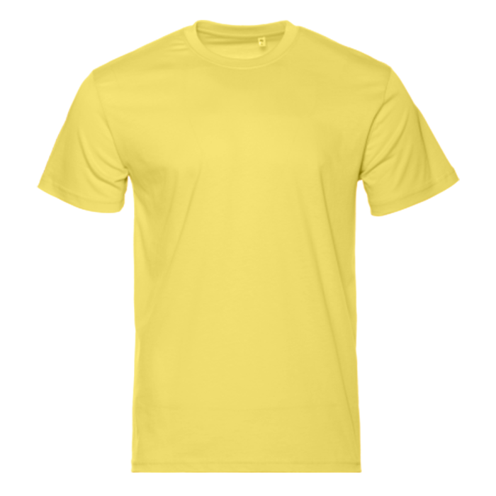 Футболка унисекс STAN, хлопок 150, 51, Светло-лимонный (13) (50/L)