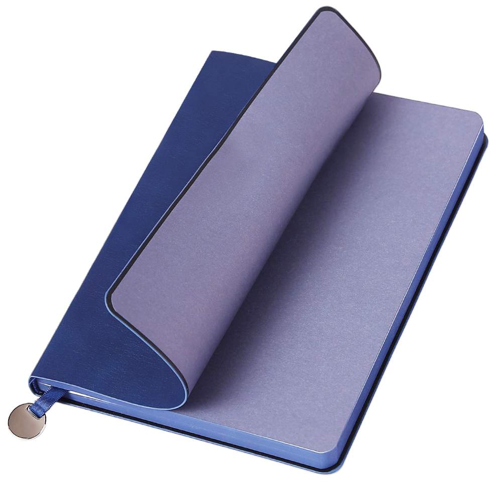 Ежедневник A5 недатированный Impero в мягком переплёте, темно-синий