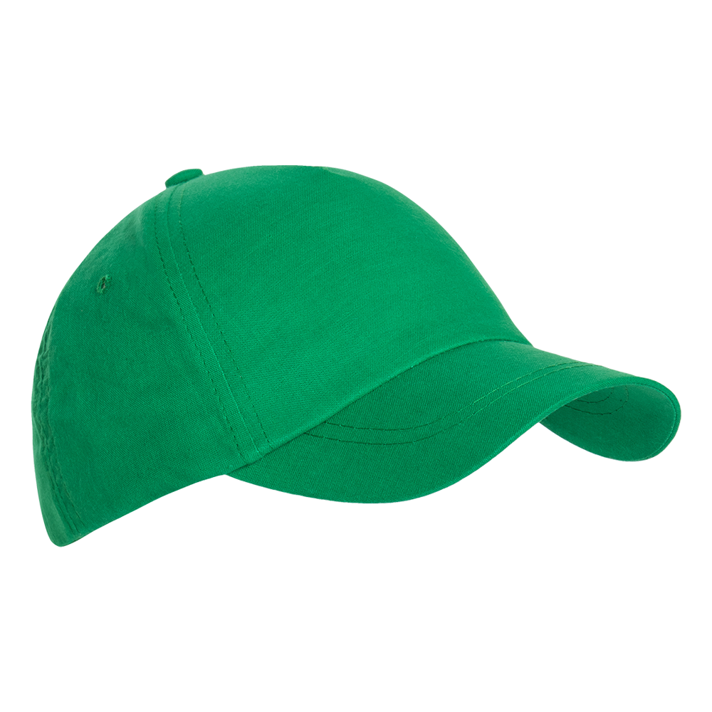 Бейсболка детская STAN 5 клиньев хлопок 150, 10JU, Зелёный (30) (ONE SIZE)