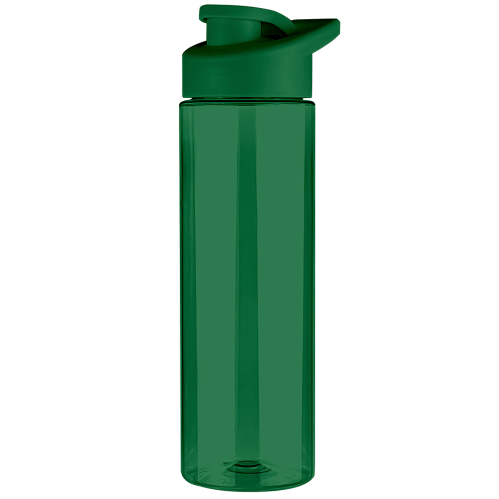 Пластиковая бутылка Ronny, тёмно-зелёная