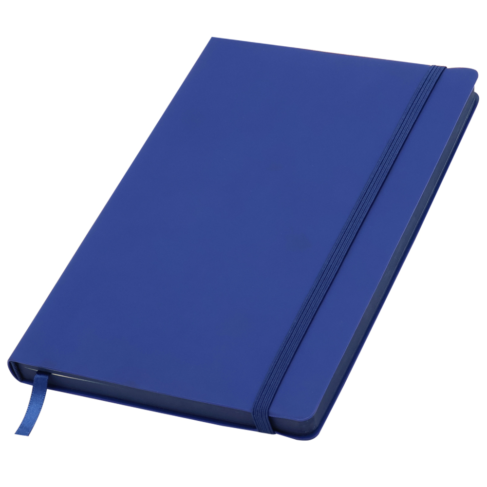 Ежедневник A5 недатированный Dante в мягком переплёте софт-тач, синий