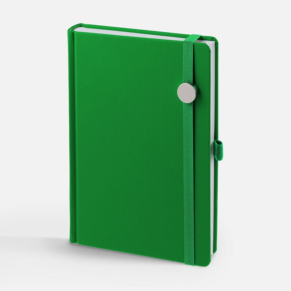 Ежедневник Favor Metal, недатированный, ярко-зеленый