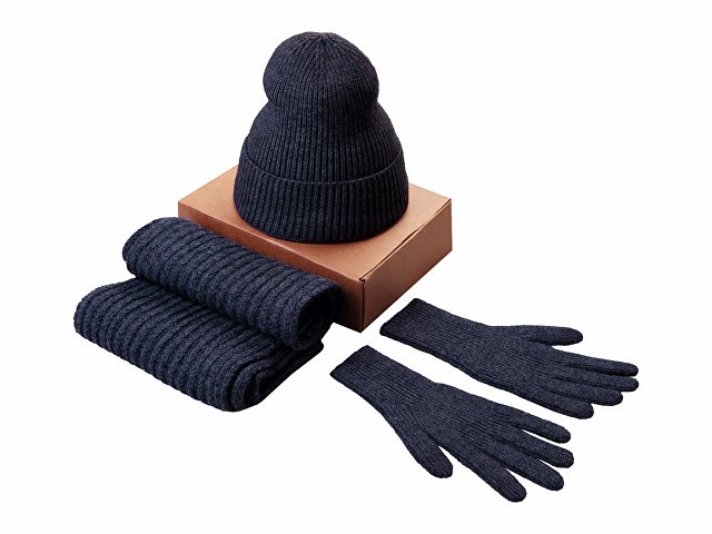 темно-синий меланж