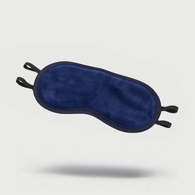 синий