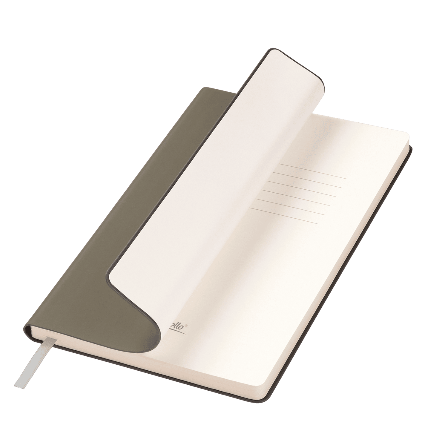 Ежедневник Spark недатированный, серый (без упаковки, без стикера)