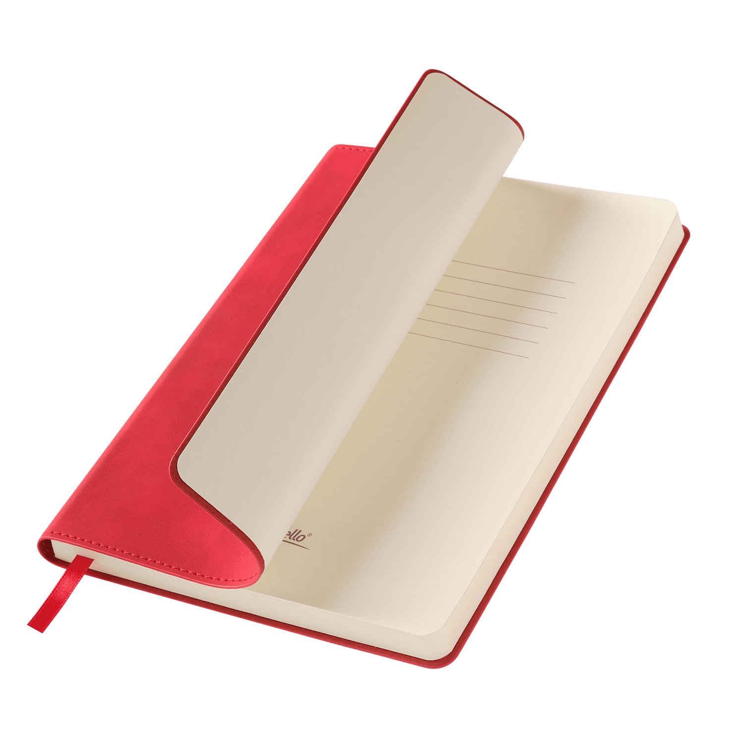 Ежедневник Verona недатированный, красный