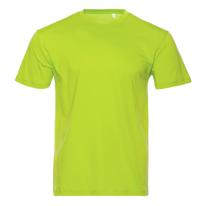 Футболка унисекс STAN, хлопок 150, 51, Лаймовый (18) (58/4XL)