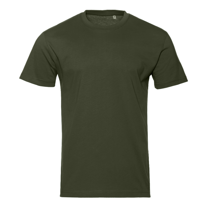 Футболка унисекс STAN, хлопок 150, 51, Оливковый хаки (36) (58/4XL)
