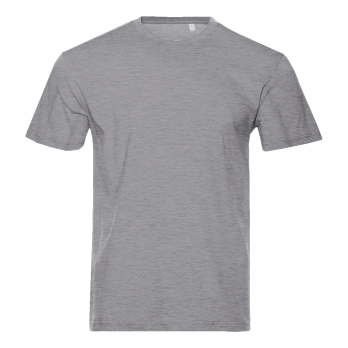 Футболка унисекс STAN, хлопок 150, 51, Серый меланж (50) (58/4XL)