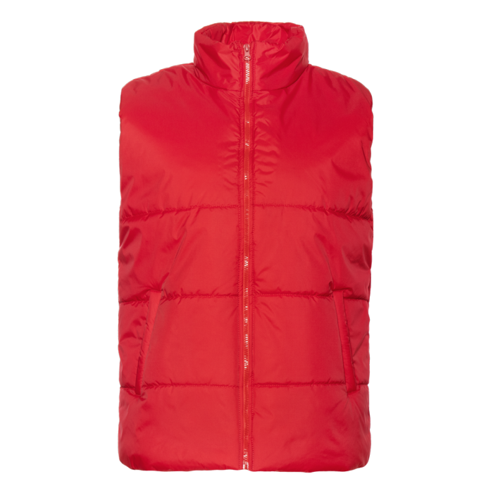Жилет унисекс STAN утепленный  таффета 210T,200, 84, Красный (14) (58/4XL)