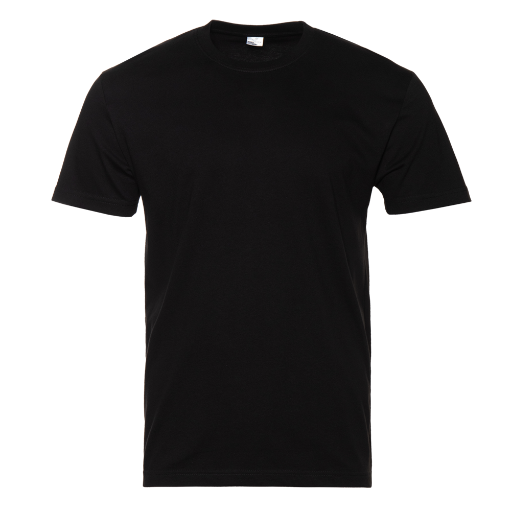Футболка унисекс STAN хлопок 180, 08U, Чёрный (20) (58/4XL)
