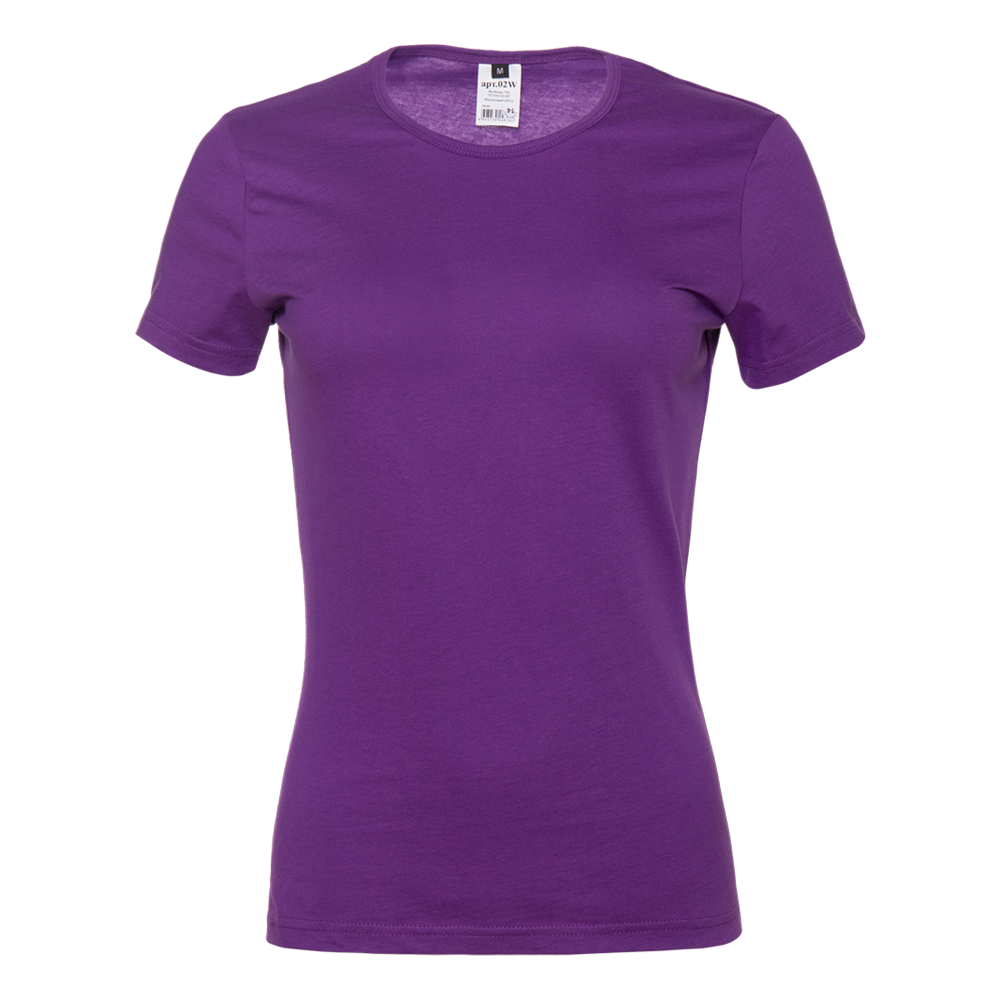 Футболка женская STAN хлопок 150, 02W, Фиолетовый (94) (42/XS)