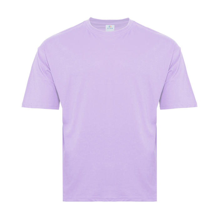 Футболка унисекс оверсайз STAN хлопок 140, 39, Цифровая лаванда (45) (44/XS)
