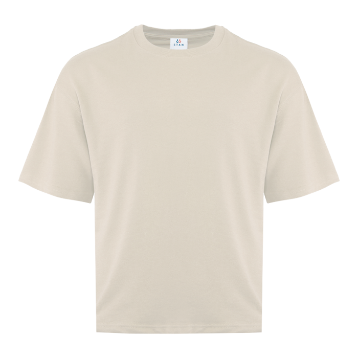 Футболка унисекс оверсайз STAN хлопок/полиэстер 260, 40, Молочный (11) (50/L)