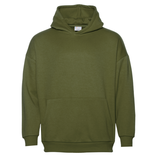 Худи унисекс STAN  оверсайз 320, 69, Оливковый хаки (36) (50/L)