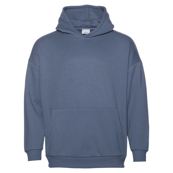 Худи унисекс STAN  оверсайз 320, 69, Серо-фиолетовый (74) (50/L)