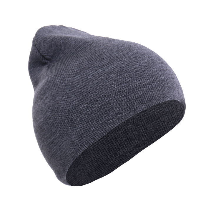 Шапка STAN акрил 016. Темный меланж (60) (ONE SIZE)